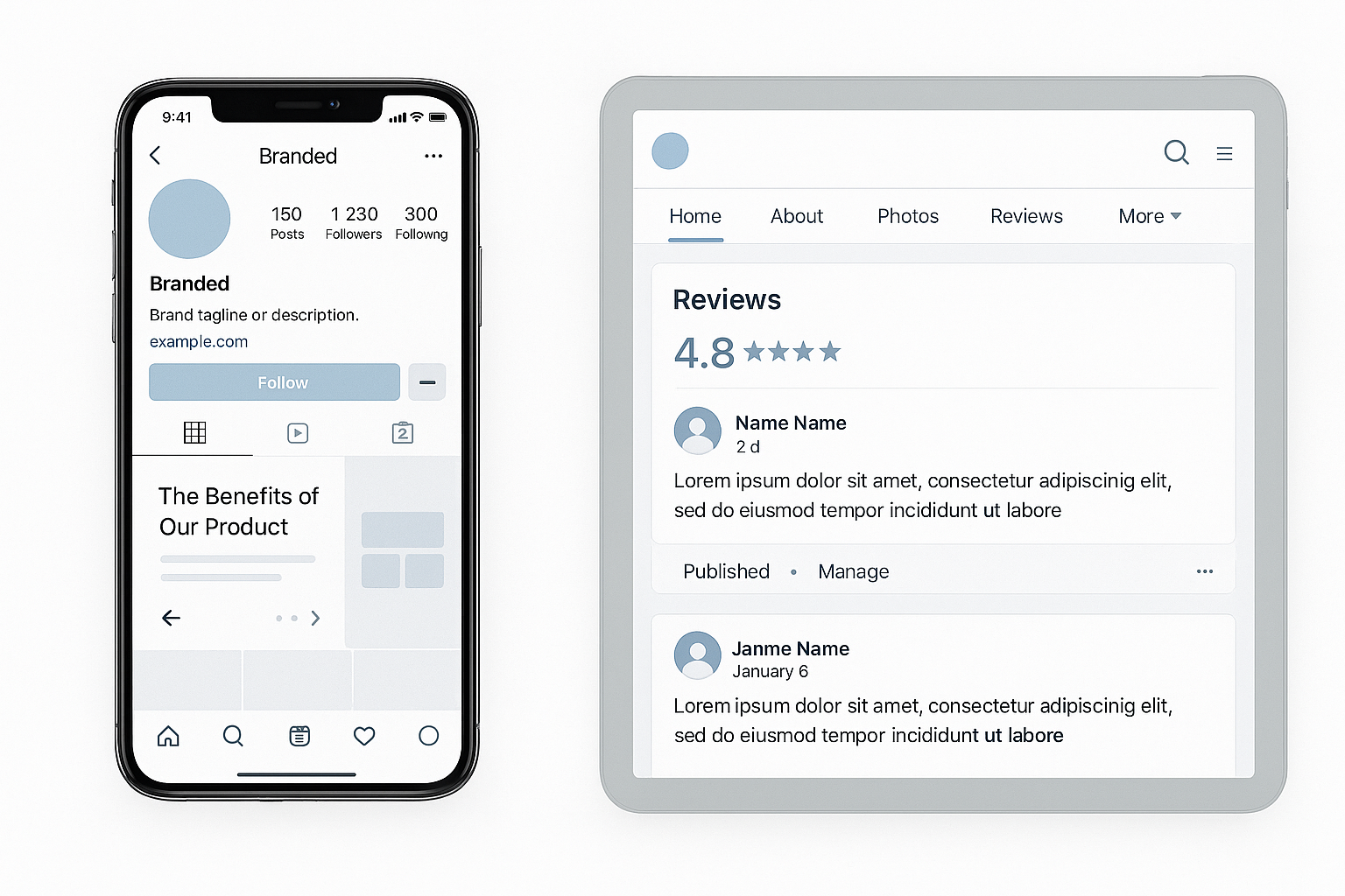 Facebook & Instagram Management
